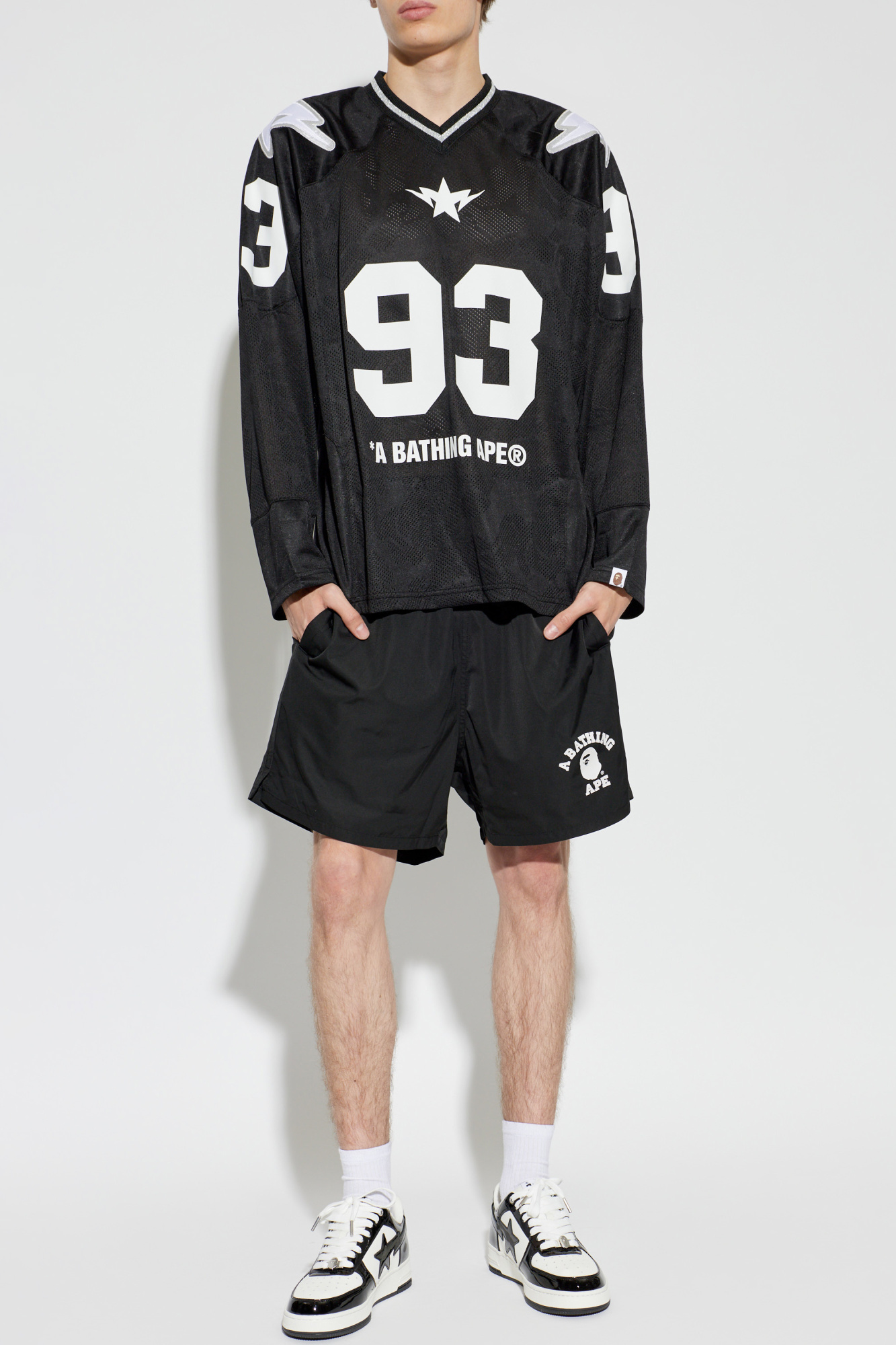 A BATHING APE® Shorts with logo | Men's | Vitkac